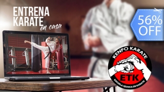 1 Mes de Clases en Línea de Karate, Kick Boxing o Kenpo Karate