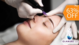 [Imagen:Diseño de Cejas con Microblading + Limpieza y Exfoliación Facial + Depilación de Cejas]