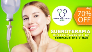 [Image: Sueroterapia Multivitaminica de Complejo B12 + Nutriente a Elección + Consulta Generalm]