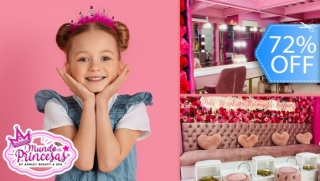 [Image: Día de Salón y Glamour para Niñas: Peinado, Maquillaje, Manicure, Vestidos, Fotos y Más.m]