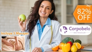 [Image: Consulta Nutricional + 5 Masajes Reductivos o Relajantesm]