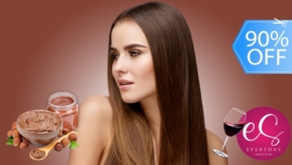 [Image: Cauterización Capilar de Vinoterapia o Nutella + Lavado Spa y Másm]