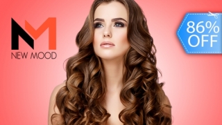 [Image: Tinte Completo o Matiz de Mechas + Cauterización + Gelish en Manos o Piesm]