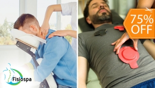 [Image: Paquete de Relajante a Elección: Masaje + Ajuste Quiropráctico o Masaje +  Terapia de Imanesm]