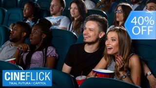 [Image: 4 Entradas al Cine (Estreno o Cartelera) +2  Hot Dogs, 2 Poporopos y 4 Bebidas.m]