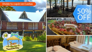 [Image: ¡Estadía Hasta Para 4 en El Caribe! Habitación Doble con A/C, Playa de Arena Blanca, Desayunos y Más.m]