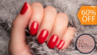 [Image: Alarga tus Uñas con la Técnica Soft Gel + Manicure Express + Aplicación de Esmalte + Brillo Permanentem]