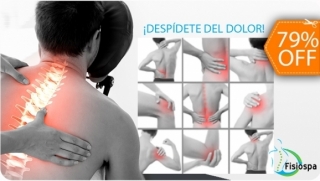 [Image: Masaje Relajante + Masaje Fisioterapéutico + Ultrasonido o TENSm]