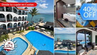 [Image: ¡Estadía de 3 Días y 2 Noches Para 2 en Río Dulce! Suite con Jacuzzi, Balcón, Piscinas, Desayunos y Másm]