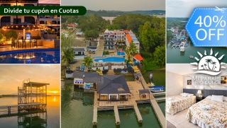 [Image: ¡Estadía Hasta Para 4 en Río Dulce! Habitación Doble, Piscinas, Desayunos y Más ¡Solo 25 Cupones Disponibles!m]