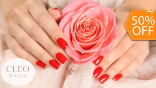 [Image: Técnica Soft Gel o Rubber + Manicure Express + Esmaltado Permanente OPI o Gelish + Brillo Permanentem]