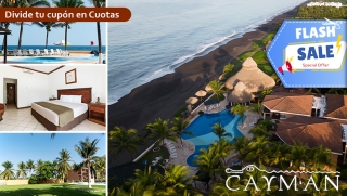 [Image: ¡Cayman Suites! Estadía en Monterrico, Playa Privada, Piscinas, Desayunos y Más ¡Solo 10 Cupones Disponibles!m]