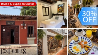 [Image: ¡Estadía para 2 en Antigua Guatemala! Habitación Doble, Desayunos y Más.m]