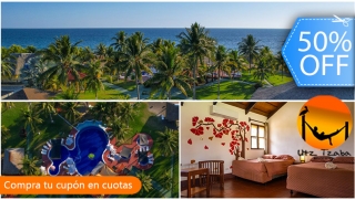 [Image: ¡FLASH SALE! ¡Utz Tzaba Beach Monterrico! Estadía en Habitación Doble, Piscinas, Playa, Desayunos y Más.m]