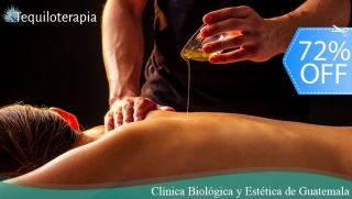 [Image: Tequiloterapia Relajante: Masaje Corporal con Tequila + Aplicación de Vapor de Ozono en Espaldam]