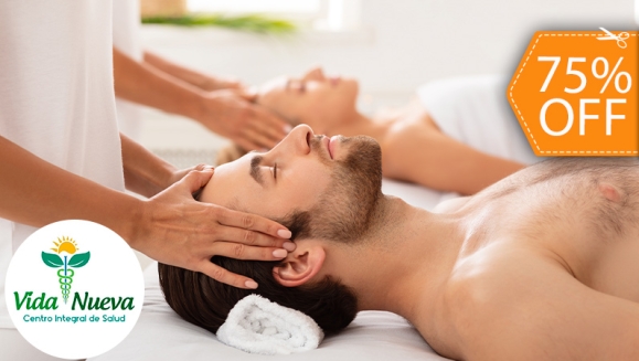 [Image: ¡Paga $20 en Lugar $80 por 2 Masajes Relajantes + 2 Masajes Colónicos + 2 Masajes Facio-Craneales + 2 Limpiezas Faciales + 2 Drenajes de Ojos Cansados + 2 Aplicaciones de Colágeno Facial y Más!m]