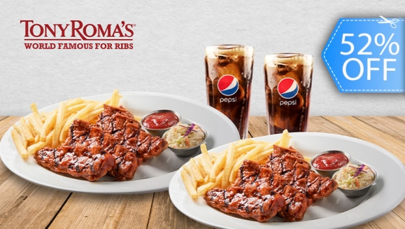[Image: ¡Paga Q126 en Lugar de Q264 por 2 Platos de Short Ribs + Papas Fritas + Cole Slaw + 2 Bebidas!m]