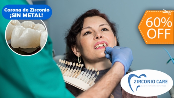 [Image: ¡Paga $80 en Lugar de $200 por 1 Corona Dental de Zirconio + Limpieza Dental con Ultrasonido + 2 Sellantes + Evaluación de Cordales!m]