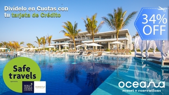 [Image: ¡Oceana Resort TODO INCLUIDO! ¡Paga Q1,999 en Lugar de Q3,040 por Pre-Venta Exclusiva de Estadía Familiar para 2 Adultos y 2 Niños (De 0 a 5 años) en Habitación Superior + Impuestos Incluidos!m]