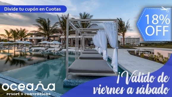 [Image: ¡Oceana Resort TODO INCLUIDO VIERNES A SÁBADO! ¡Paga Q2,500 en Lugar de Q3,040 por Pre-Venta Exclusiva de Estadía Familiar para 2 Adultos y 2 Niños (De 0 a 5 Años) en Habitación Superior + Impuestos Incluidos!m]