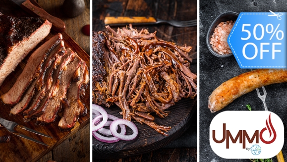 [Image: ¡Auténtica BBQ para 2! ¡Paga Q220 en Lugar de Q444 por 2 Platters a Elección Entre: Brisket, Chorizo Artesanal de la Casa o Pulled Pork + 4 Acompañamientos a Elección + 2 Bebidas Naturales!m]