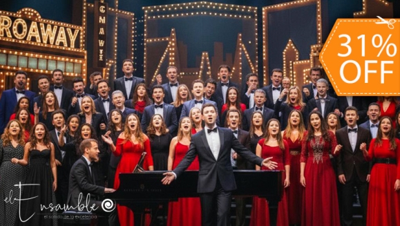 [Image: ¡Vive los Grandes Clásicos de Broadway en un Musical Inolvidable con El Ensamble! ¡Paga $24 en Lugar de $35 por 1 Entrada al Concierto “The Sound of Broadway” en el Auditorio FEPADE! (27 de Noviembre) ¡Solo 78 Cupones Disponibles!m]