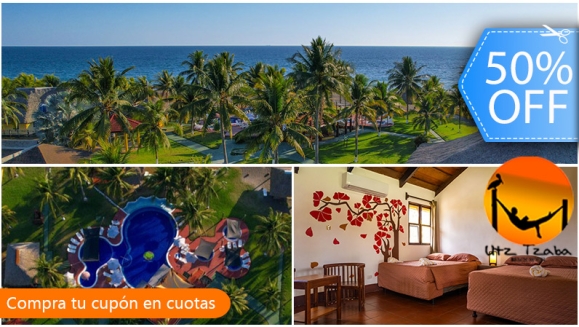 [Image: ¡Paga Q599 en Lugar de Q1,200 por Estadía en Monterrico que Incluye: 1 Noche para 2 en Habitación Doble + 2 Desayunos + Impuestos y Más!m]