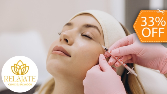 [Image: ¡Rejuvenece en Minutos! ¡Paga $185 en Lugar de $275 por Aplicación de 50 Unidades de Toxina Botulínica Neuronox en 3 Áreas: Frente, Patas de Gallo y Entrecejo + Limpieza Facial Post- Tratamiento!m]
