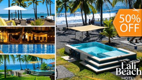 [Image: ¡Escapada Post Vacaciones! ¡Paga $75 en Lugar de $150 por Estadía de 1 Noche para 2 Personas en Playa Barra Salada, Sonsonate + Desayunos Típicos!m]