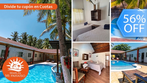 [Image: ¡Mejor Precio en Monterrico! ¡Paga Q399 en Lugar de Q900 por Estadía Hasta Para 4 Personas, Habitaciones con Aire Acondicionado, Piscina, Playa e Impuestos Incluidos!m]