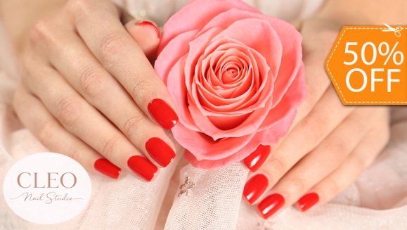[Image: ¡Paga $10 en Lugar de $20 por Aplicación de Técnica Soft Gel o Rubber + Manicure Express + Esmaltado Permanente DND + Brillo Permanente!m]