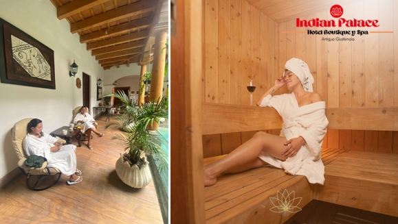 [Image: ¡Paga Q249 en Vez de Q600 por Day Pass para 2 Personas que Incluye: 30 Minutos de Sauna + 30 Minutos de Jacuzzi + Uso de Piscina + Nachos para Compartir + 2 Bebidas Naturales!m]