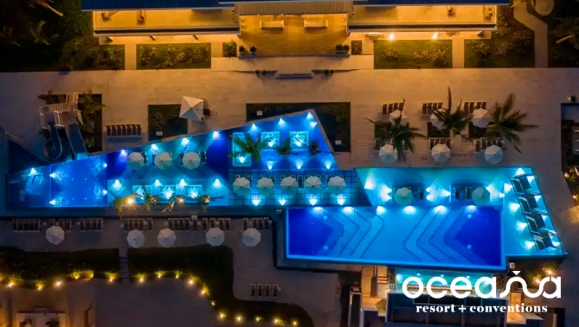 [Image: ¡Oceana Resort TODO INCLUIDO! ¡Paga Q1,999 en Lugar de Q3,040 por Estadía Familiar para 2 Adultos y 2 Niños (De 0 a 5 años) en Habitación Doble Standard + Impuestos Incluidos!m]