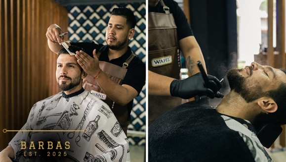 [Image: ¡Paga Q49 en Lugar de Q150 por Corte de Cabello o Talle de Barba con Vapor + Lavado Spa + Peinado con Productos VIP (Gel o Cera) + 15 Minutos en Silla de Masaje + 1 Bebida de Cortesía!m]