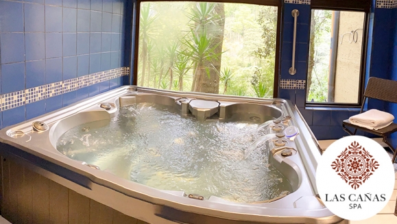 [Image: ¡Paga Q399 en Lugar de Q820 por Día de Spa para 2 con: Masaje Relajante de 30 Minutos + 30 Minutos en Sauna Húmedo o Seco + 30 Minutos de Jacuzzi + Infusión Relajante de Té + Mascarilla de Gel Hidratante + 2 Mimosas + Snacks para Compartir y Más!m]