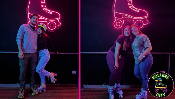 [Image: ¡Paga $11 en lugar de $20.50 por Sesión de 30 Minutos de Patinaje para 2 Personas + Alquiler de Patines + 2 Hot Dogs + 2 Tés Helados!m]