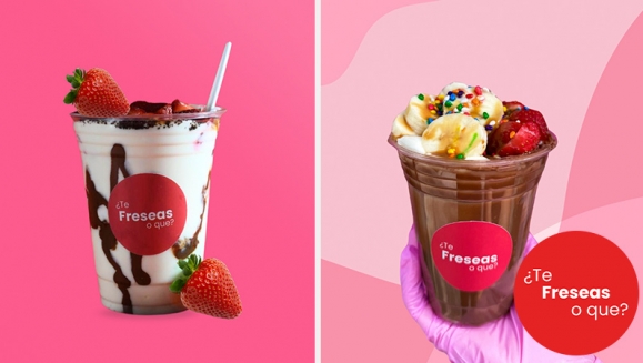 [Image: ¡Tu Nuevo Postre Favorito! ¡Paga $10 en Lugar de $18 por 4 Vasos de 16 Oz de Fresa y Banano con Crema y Nutella + 2 Toppings Para Cada Uno a Elección!m]