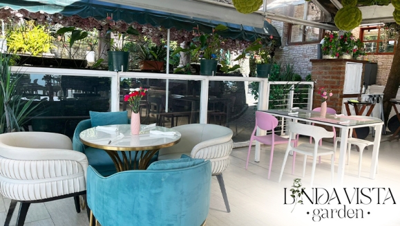 [Image: ¡Linda Vista Garden: Desayunos para 2! ¡Paga $12 en Vez de $20.90 por 2 Desayunos Típicos que Incluyen: 2 Huevos al Gusto, 2 Chorizos de Tusa, 2 Mini Pupusas, 2 Panes de Bollo, Frijoles Refritos,  Plátanos y Queso + 2 Cafés + 2 Jugos de Naranja!m]