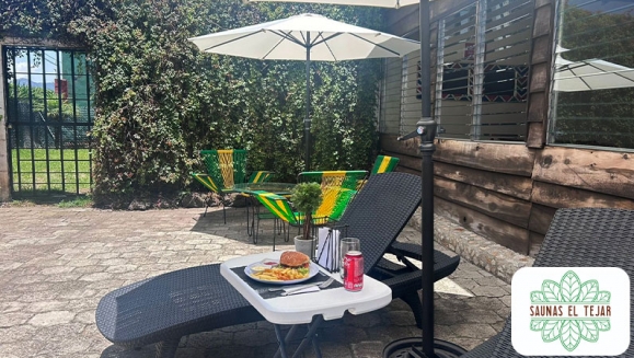 [Image: ¡Día de Spa Ilimitado para 2! Paga Q299 en Vez de Q700 por Día de Spa con Circuito de Sauna Húmedo o Baño de Vapor + 30 Minutos de Masaje Corporal + 2 Tazas de Té + 2 Menús de Hamburguesas y Papas Fritas con Gaseosas + Varias Áreas de Descanso y Más!m]