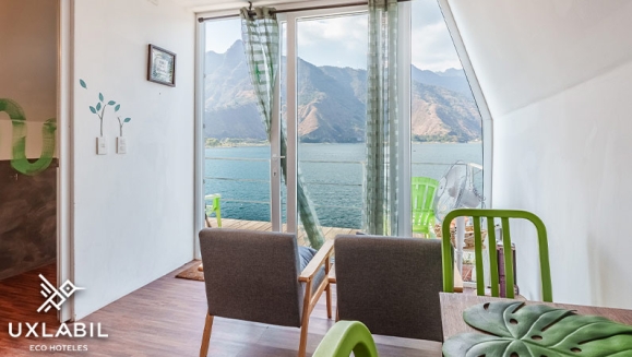 [Image: ¡Paga Q750 en Lugar de Q1,290 por Estadía de 3 Días y 2 Noches para 2 Adultos en Cabaña Equipada Frente al Lago de Atitlán, Incluye: 4 Desayunos + Uso de Kayaks + 1 Hora de Sauna +  Impuestos Incluidos + Parqueo!m]