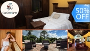 [Imagen:¡Paga Q360 en lugar de Q720 por 1 Noche para 2 Personas en Antigua Guatemala + 2 Desayunos + 30 Minutos de Sauna!]