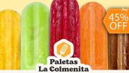 [Image: ¡Paga $11 y Consume $20 en Paletas La Colmenita! ¡100% Naturales!m]