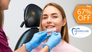 [Image: ¡Paga $25 en lugar de $75 por Reconstrucción De Dientes Frontales que Incluye: 2 Carillas Dentales de Resina Nano Híbrida de Porcelana y Zirconio + Limpieza Dental con Ultrasonido + Aplicación de Flúor!m]