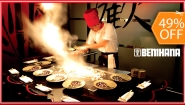 [Image: ¡Paga $39.95 en Lugar de $78.80 por Menú Teppanyaki para 4 Personas con: 1 Teriyaki Steak, 1 Hibachi Chicken, 1 Lemon Chicken, 1 Yakisoba de Camarón, + 4 Órdenes de Arroz Frito con Vegetales + 4 Sopas + 4 Ensaladas + 4 Sodas + Salsas y Vegetales!m]