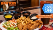 [Image: ¡Paga Q49 en Lugar de Q65 por Combo Individual “Wings Hootie Lunch” que Incluye: 1 Orden de 5 Alitas + Curly Fries + Garden Salad + Aderezo + Bebida de 16 Onzas!m]