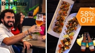 [Image: ¡Paga $15 en Lugar de $35.75 por  6 Pinchos Mixtos + 1 Orden de Tapas del Chef + 4 Cervezas a Elección en Beerhaus!m]