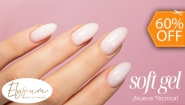 [Image: ¡Paga $12 en Lugar de $30 y Alarga tu Uñas con La Nueva Técnica Soft Gel + Manicure Express + Aplicación de Esmalte y Brillo Permanente!m]