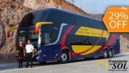 [Image: ¡Viaja en Bus Clase Ejecutiva con Transporte del Sol! ¡Paga $46 en Lugar de $65 por Viaje Redondo de El Salvador - Guatemala - El Salvador!m]