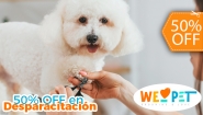 [Image: ¡Paga $12.50 en Lugar de $25 Por Grooming para Mascota: Baño a Elección + Secado + Corte y Cepillado de Pelo + Corte y Limado de Uñas + Limpieza de Oídos + Limpieza de Glándulas Anales + Revisión Física +  50% de Descuento en Desparasitación y Más!m]