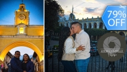 [Image: ¡Paga Q199 en Lugar de Q950 por Sesión Fotográfica Romántica en Antigua Guatemala Hasta para 4 Personas que Incluye: Tour Fotográfico de 45 a 60 Minutos + 15 Fotografías Editadas + 3 Fotografías Impresas Tamaño 5x7!m]